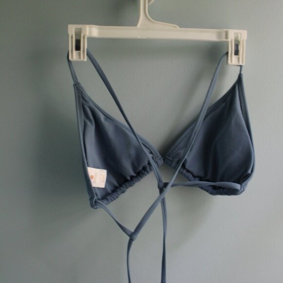 Shade & Shore string bikini set, light blue. Top size L, bottom size M - Picture 3 of 8